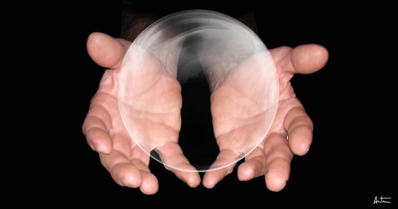 Magician performing magic